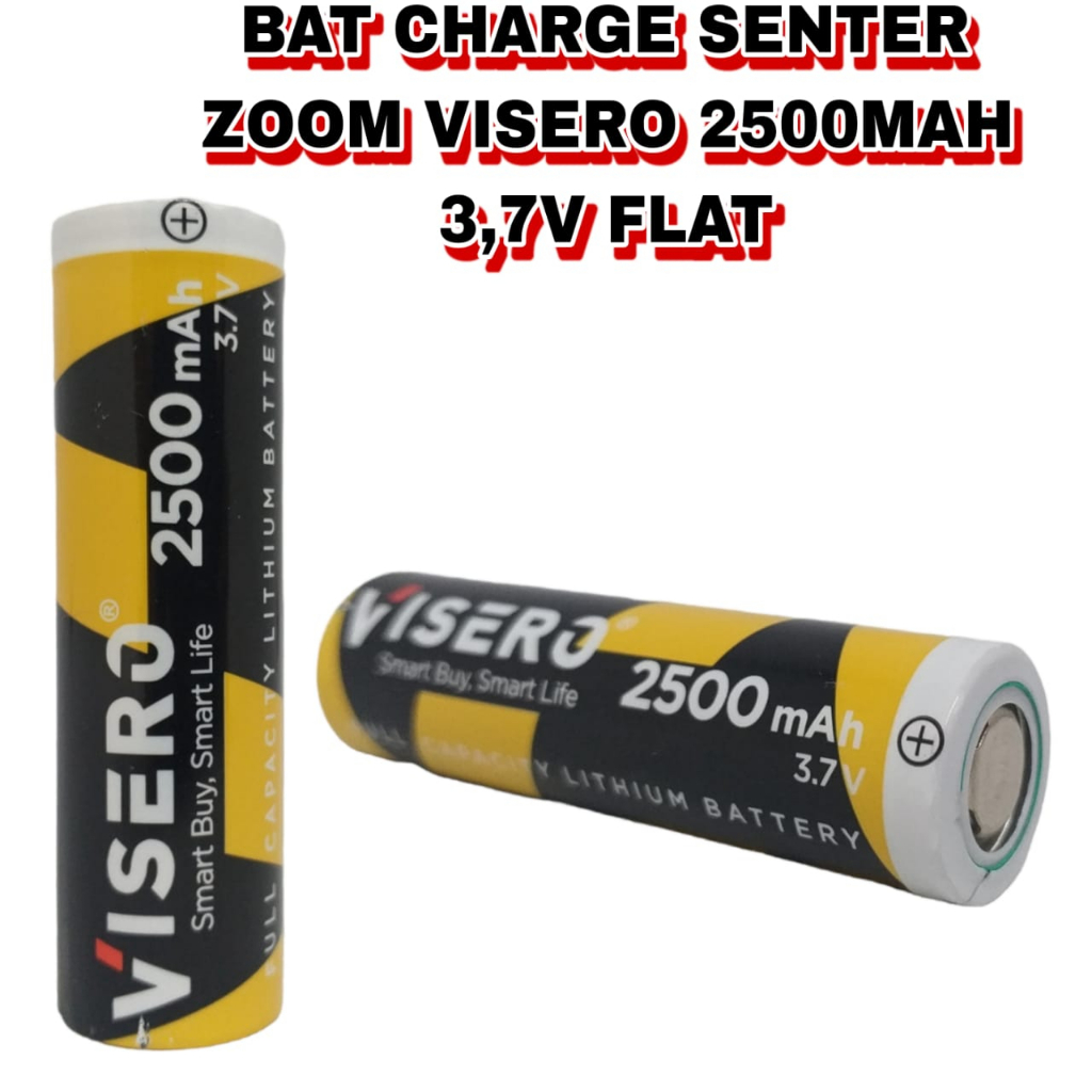 BATRE CHARGE SENTER ZOOM VISERO 2500MAH 3,7V FLAT