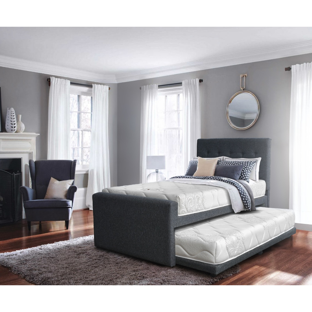 KASUR DREAMLINE- 2 IN 1 COMPLETE SINGLE BED SET DOUBLE DECKER