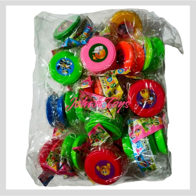 Yoyo Karakter Kemasan isi 20 pcs Mix