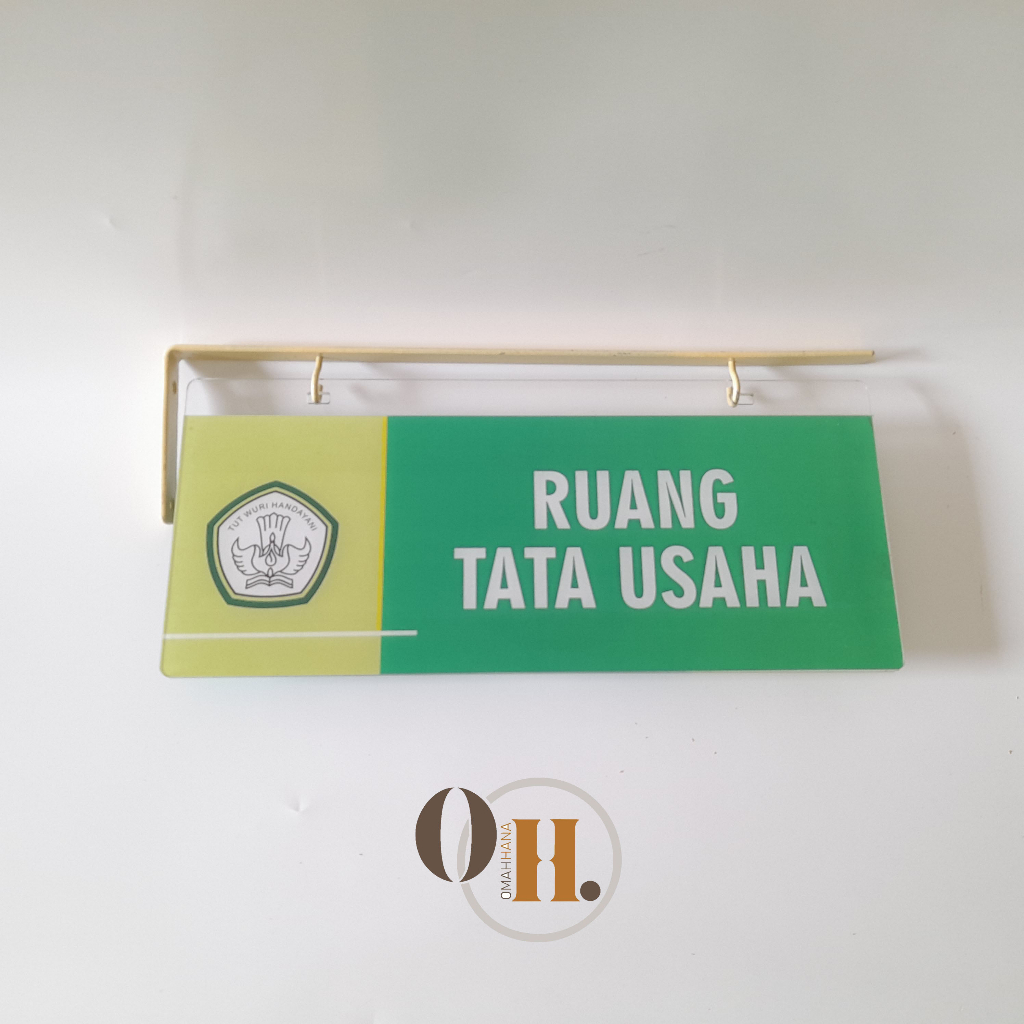 

Akrilik Papan Nama Ruang Siap Pakai - Ruang Tata Usaha, Nama Ruangan Sekolah
