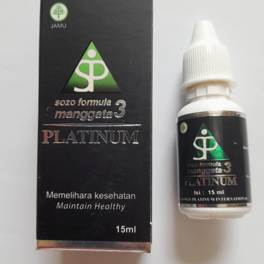 JAMU TETES SOMAN 3 PLATINUM SOZO FORMULA MANGGATA ORIGINAL