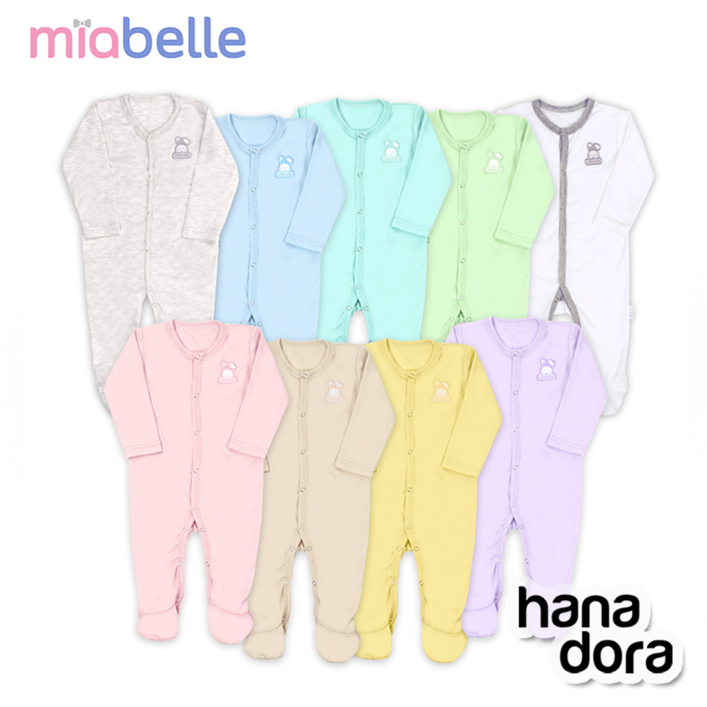 Miabelle Basics Sleepsuit Close Foot - Baju Tidur Bayi