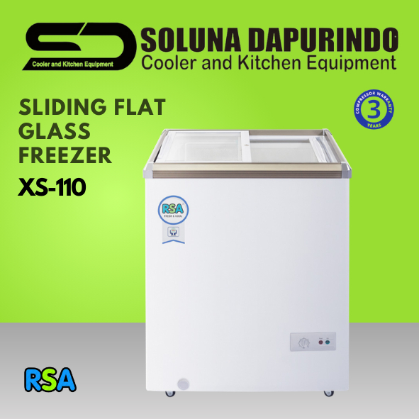 RSA CHEST FREEZER XS-110 / XS110 / PEMBEKU