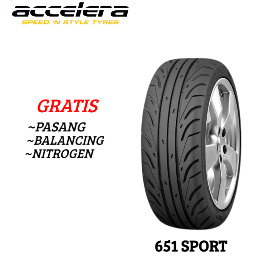 Ban 205 45 R17 ACCELERA 651 SPORT TW 200 205/45 R17 Ban Mobil Radial Semi Slick