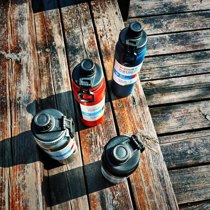 TERMOS SPORT 600 ML BAHAN STAINLESS STEEL 304 TAHAN PANAS DAN DINGIN