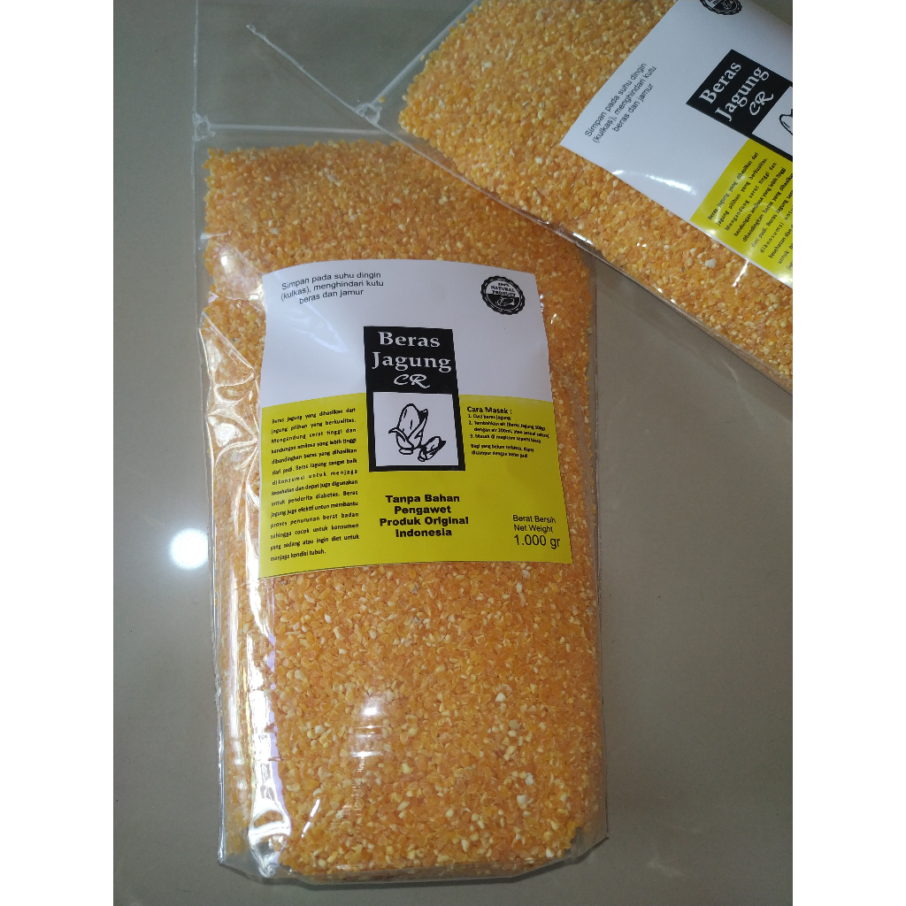 

Beras Jagung Nasi Jagung Instan 1kg