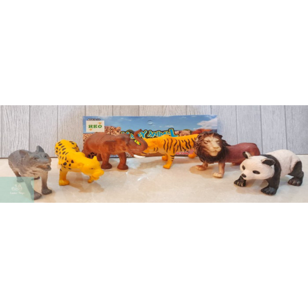 

Jual Mainan Edukasi Binatang Karet Set Happy Animal World 6PCS Q201-6 Murah