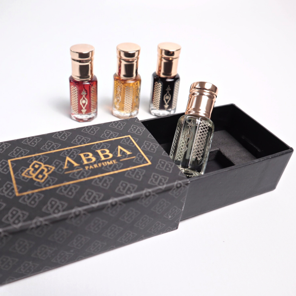 ABBA Parfum Oles Non Alkohol | Parfum Oud | Parfum Rose | Parfum Ambergris | Misik | Oud Madani Hita
