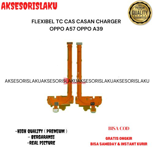 FLEXIBEL TC CAS CASAN CHARGER OPPO A57 OPPO A39