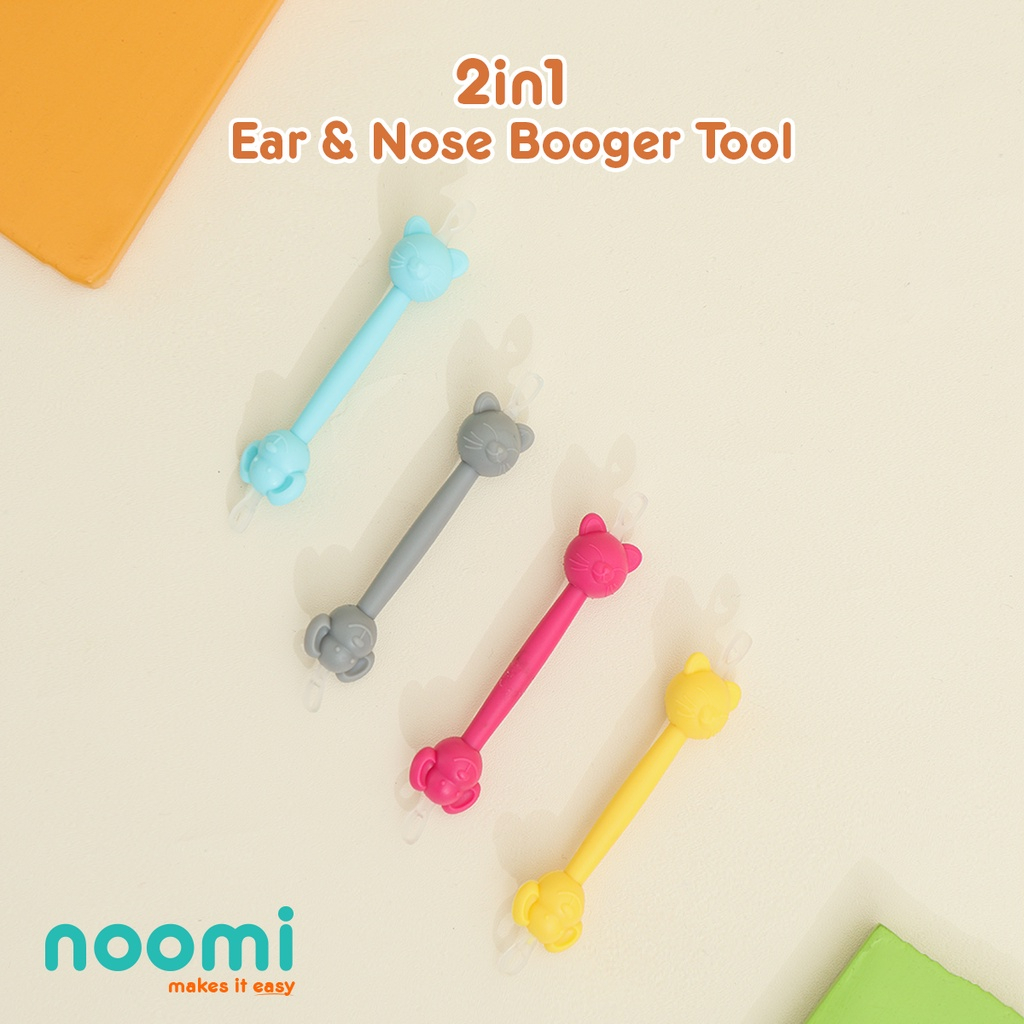 Noomi - 2in1 Ear &amp; Nose Booger Tool - Pembersih Hidung &amp; Telinga Anak