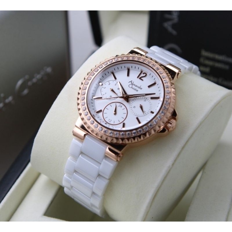 Jam Tangan Wanita Original Alexandre Christie AC2337BF