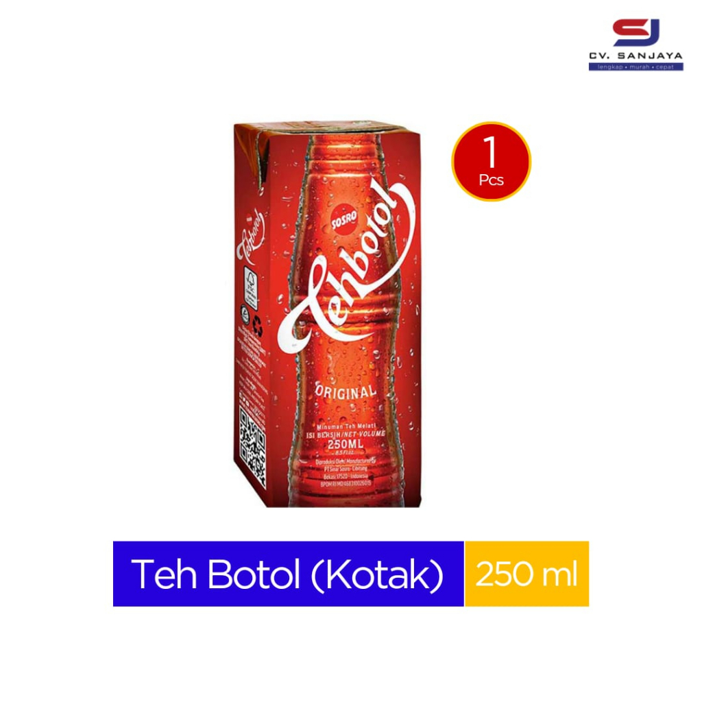 

Sosro Teh Botol (kotak) 250 ml