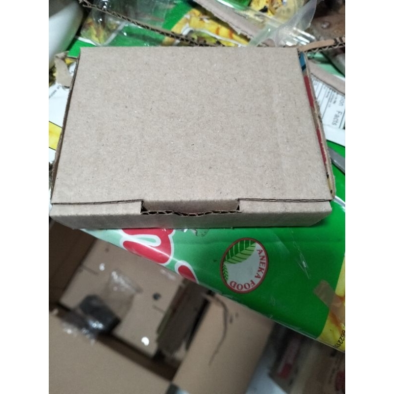 10pcs box kardus bekas ukuran 11x8x3 cm