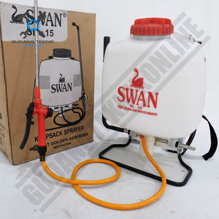 Alat Semprot Semprotan Hama Sprayer Hama MANUAL 15 Liter SL15 SWAN / Sprayer Obat Hama Gendong MANUAL 15 Liter SL 15 SWAN