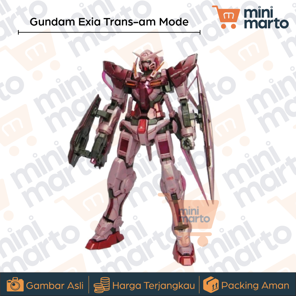 Bandai Gundam Exia Trans AM Mode - Minimarto