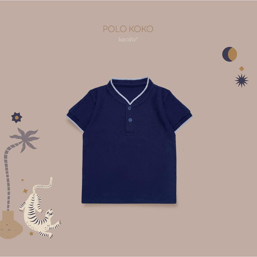 MD - Keola Baju Koko Polo anak Little Khosrow Usia 1 – 6 Tahun / Premium Polo Tee Kekinian terbaru