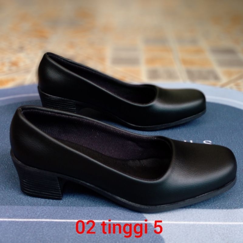 Sepatu Pantofel Wanita Sepatu Pantofel Putih Wanita Kerja Formal Perawat