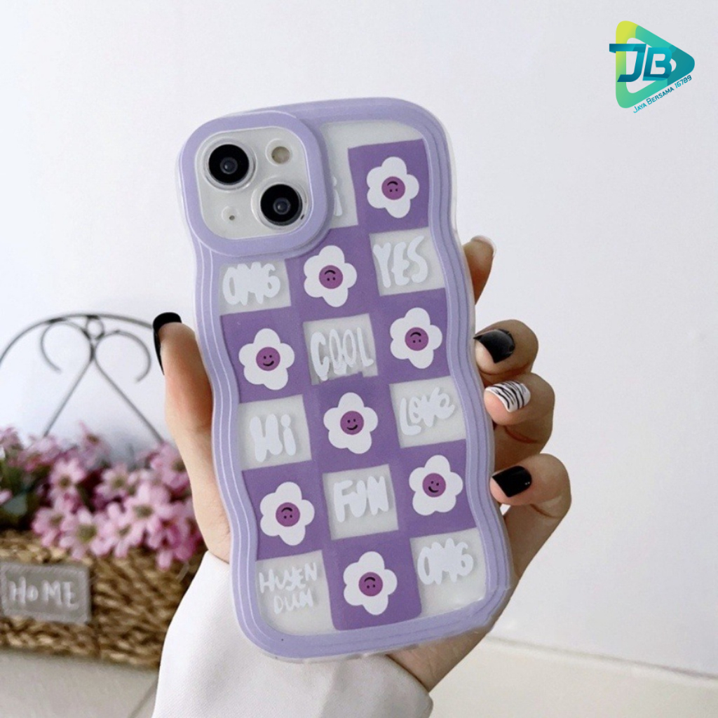 CUSTOM SOFTCASE WAVE GELOMBANG CLEAR CUSTOM HI FOR REALME C1 C2 5 5I C3 9 9I 10 C11 C12 C25 C15 C20 C21 C21Y C25Y C30 C31 C33 C35 NARZO 50I 50A PRIME JB8603