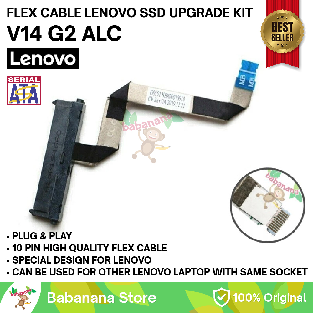 Lenovo V14 G1 G2 IML ITL ALC Laptop HDD Sata Kabel Flex Connector Cable