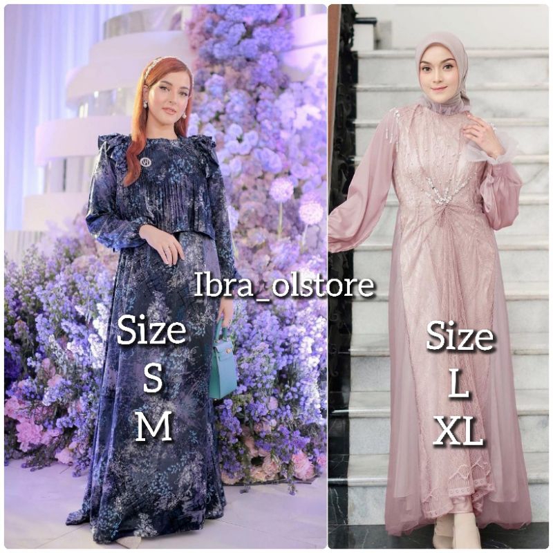 Aurora Dress Laluna Dress Chantily Dress Amarylis dress by Vanilla Hijab