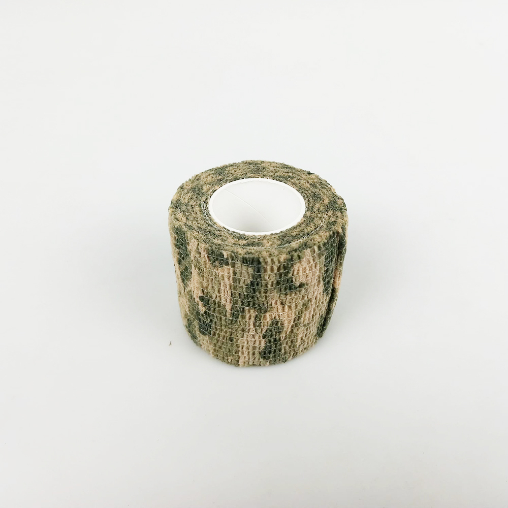 [TOSERBA_EMAK] - Camouflage Retractable Tape Hunting Survival Kit Lakban - H10 - Black