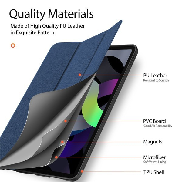 DUX DUCIS Domo Case Pad Air 5 2022 10.9 5th Gen Cover Casing
