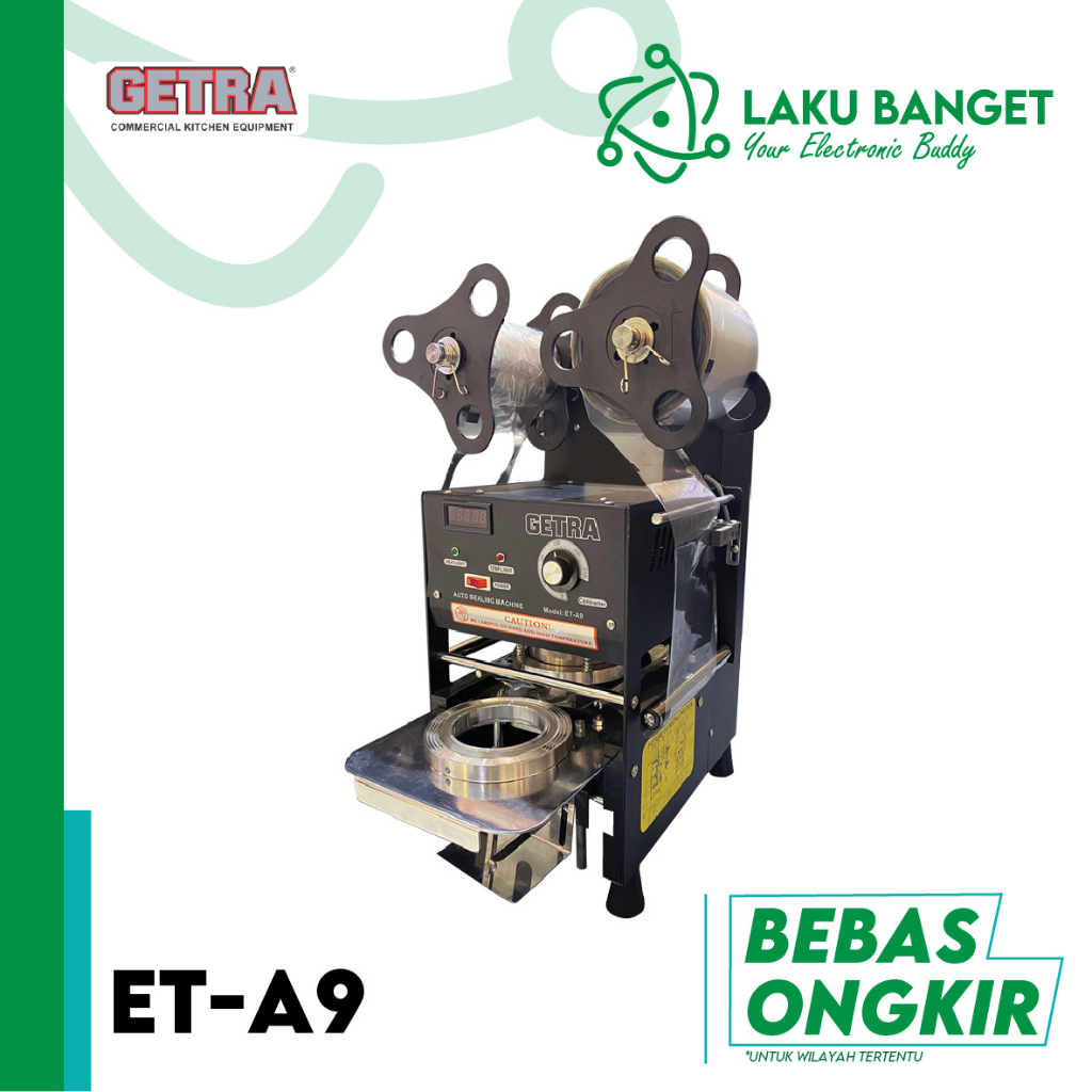 GETRA ET-A9 ( Cup Sealer ) Mesin Penyegel Gelas - Semi Automatic
