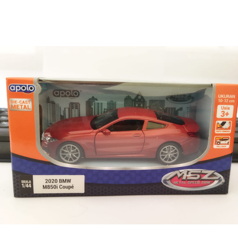 Diecast Apolo MSZ BMW  M850i Coupe 2020 scale 1/44