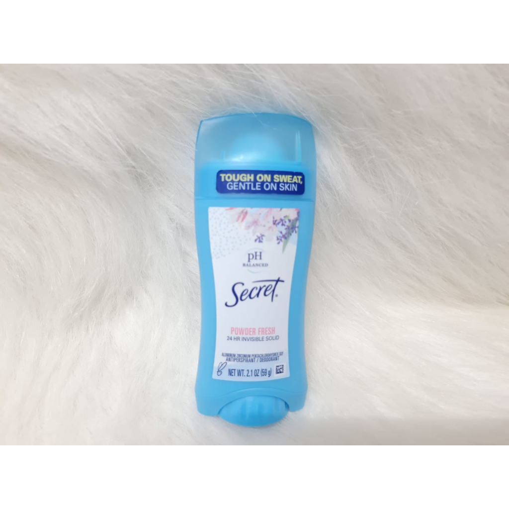 Secret original Deodorant Invisible Solid powder and shower fresh 2,1 oz (59 gr)