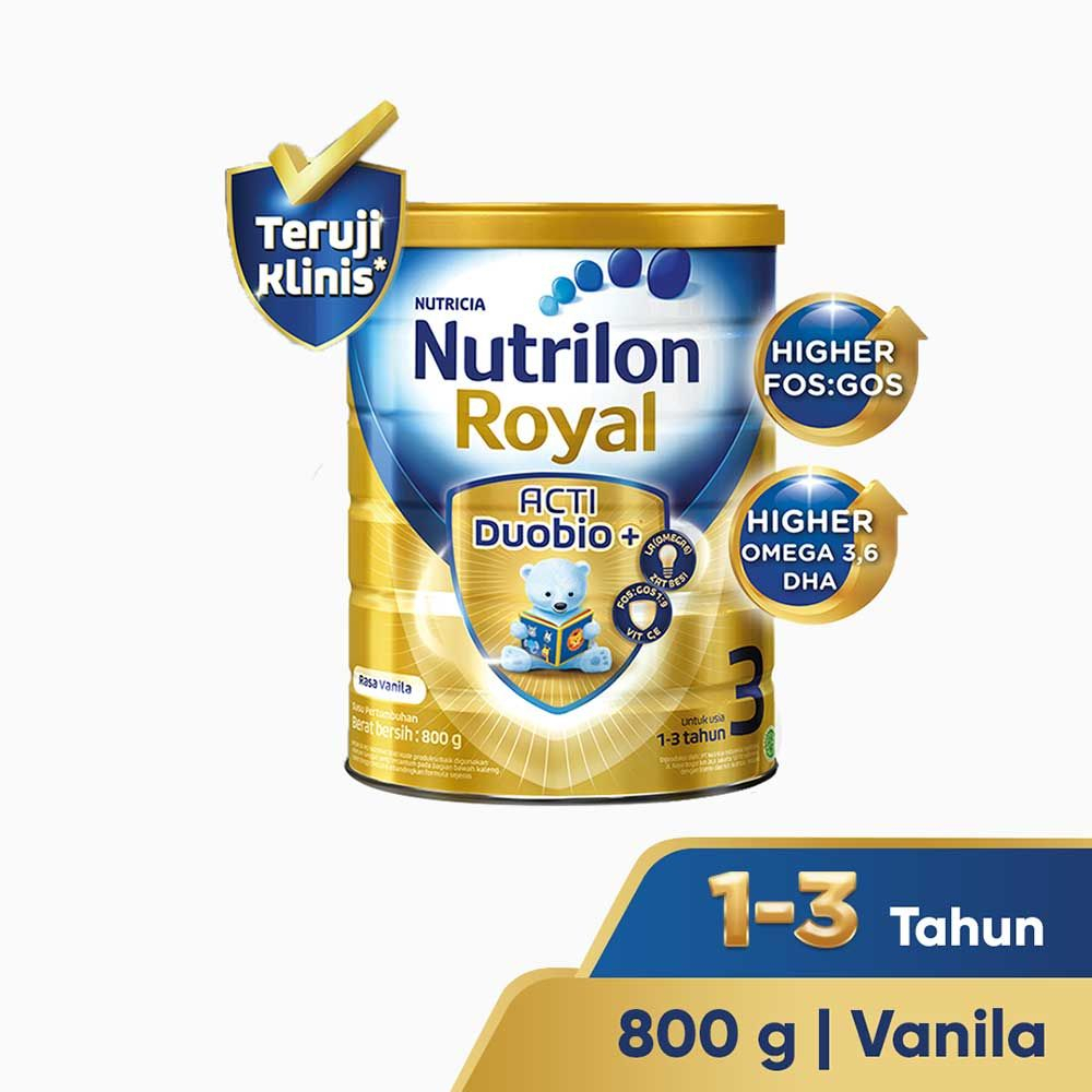 

SUSU NUTRILON ROYAL 3 VANILA DAN 4 VANILA 800gr