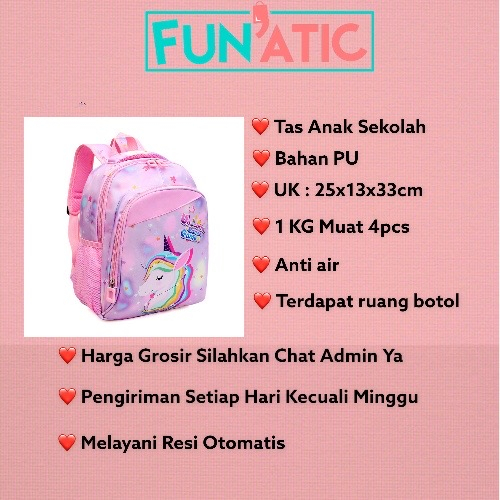 Funatic Tas Ransel Anak Sekolah Import Model Terbaru Fashion Korea FA1087