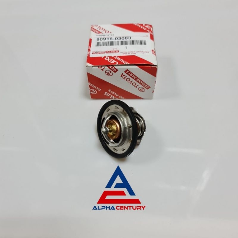 THERMOSTAT RADIATOR KIJANG 7K 5K KAPSUL EFI BENSIN ORI GARANSI