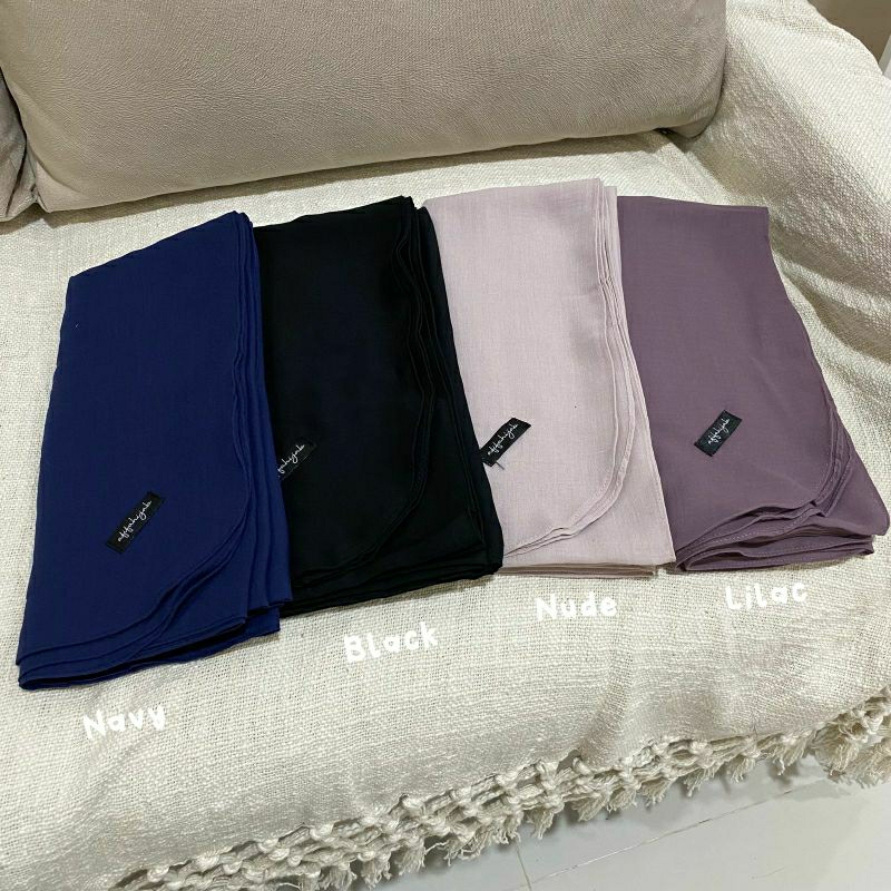 Jasa Request Jahit Sisi Hijab Voal Curve Oval Ala Hijab Malaysia