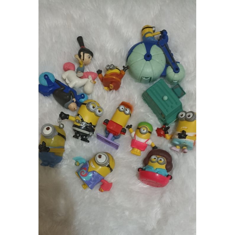 MINION Action Figure Pajangan Minions Figure Mainan Action Figure MCD Action Figure Minions Minion M