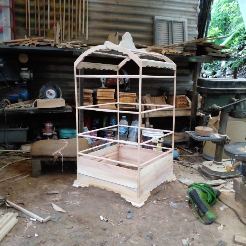 Sangkar burung model kosan/mentahan/ambrukan