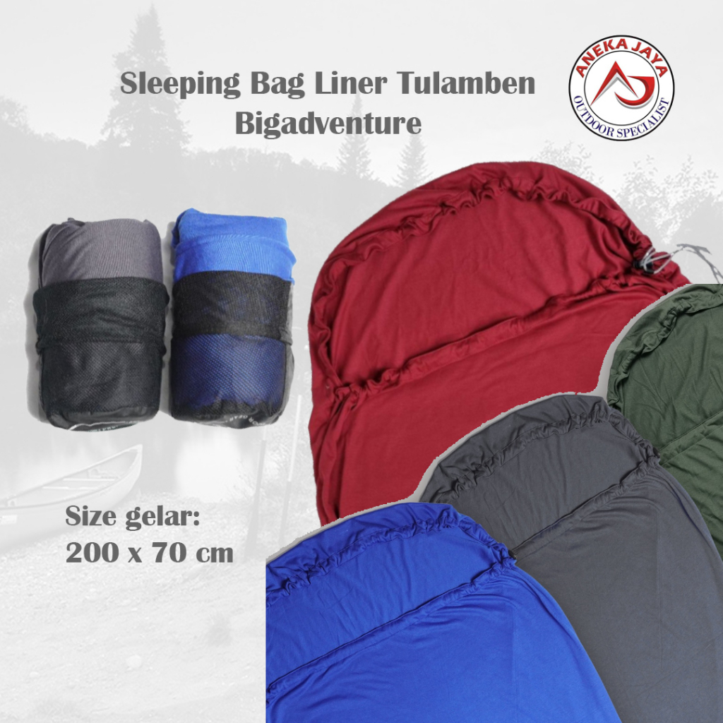 SLEEPING BAG LINER BIGADVENTURE TULAMBEN