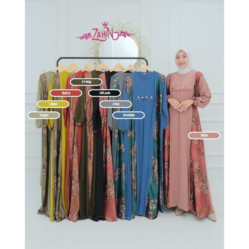 GAMIS NURMALA DRESS ZAHIN ORIGINAL || GAMIS SETELAN || GAMIS REMAJA || GAMIS DEWASA || GAMIS TREN ||