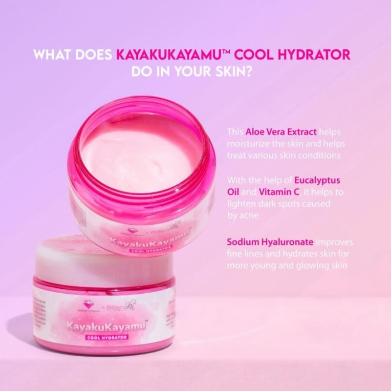 cool hydrator kayaku kayamu moisturizer perfect formula | by brilliant skin