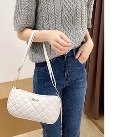 PROMO SALE 7.7 - TAS SELEMPANG WANITA IMPORT KULIT COKLAT SLOVENE TA487B7 PREMIUM SLING BAG CEWEK KOREA FASHION KEKINIAN REMAJA MURAH