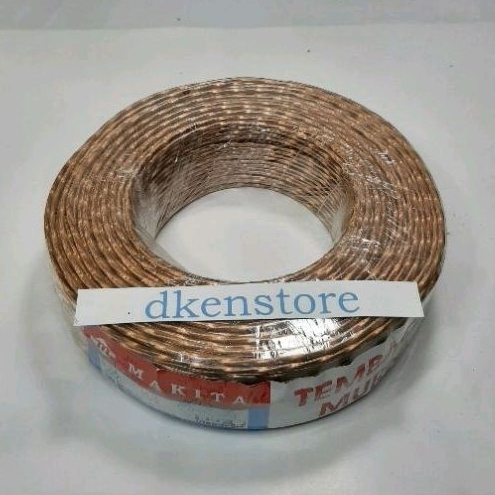 Kabel Head Abserm Makita Stereo transparan 2x10 Abserem 100m Input Konekting