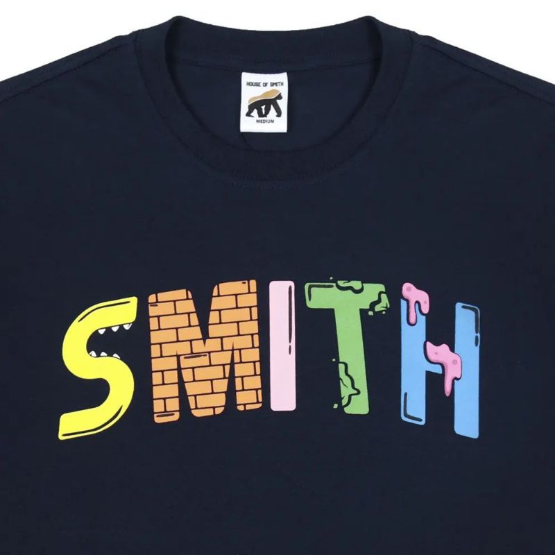 House of smith T-shirt Bata Neavy katun Unisex