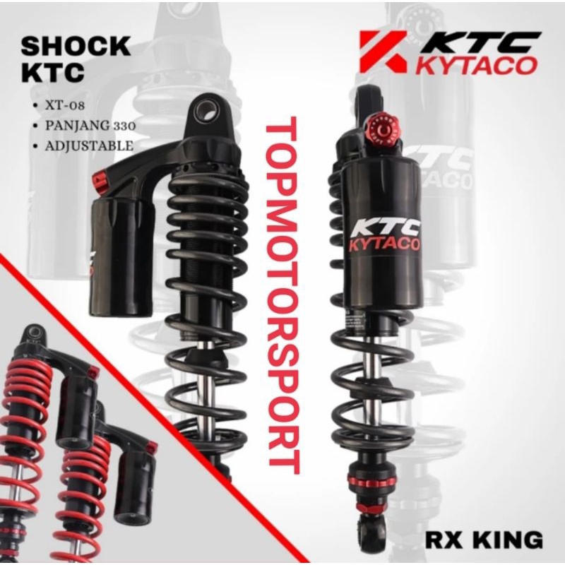 KTC KYTACO SHOCKBREAKER TABUNG ATAS RX-KING UK 330MM ORIGINAL KTC KYTACO BEST QUALITY