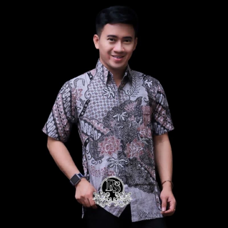 Kemeja batik pria lengan pendek reguler terlaris | Batik pria lengan pendek premium