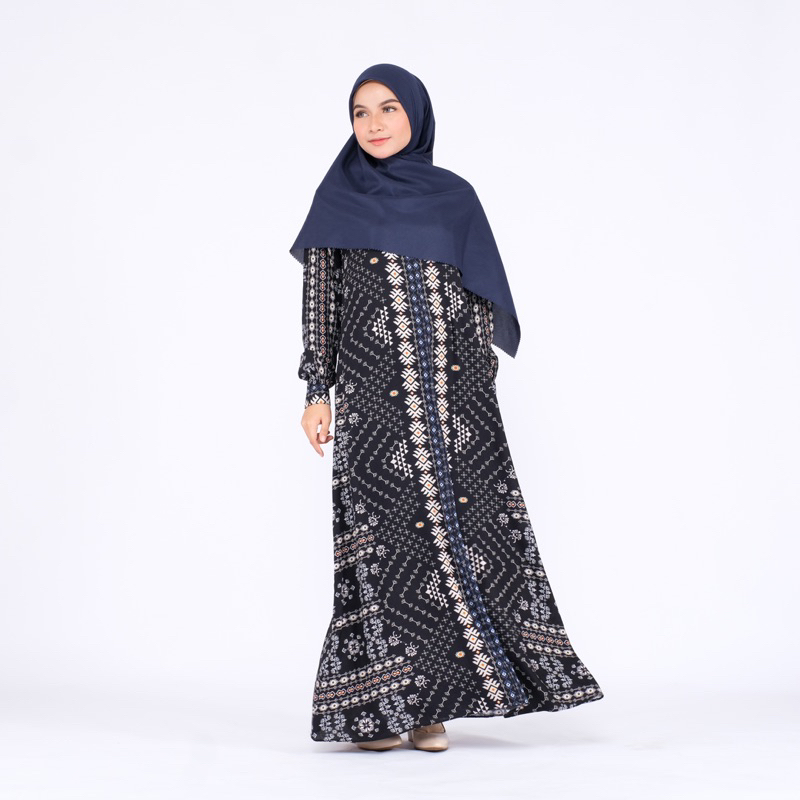 ABAYA ETNIK by hawacorner abaya rayon motif