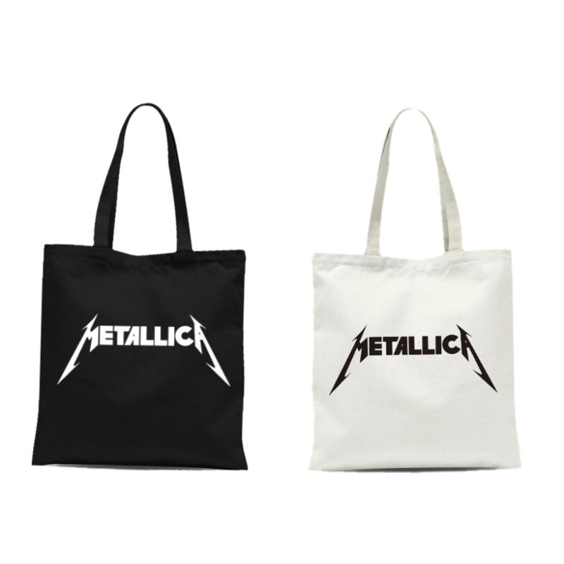 TOTEBAG KANVAS METALICA /TOTEBAG /TOTEBAG WANITA /TOTE BAG KANVAS RESLETING MURAH