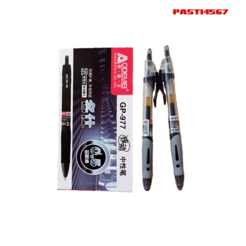 

PULPEN GEL AODEMEI GP_977 jual per lusin