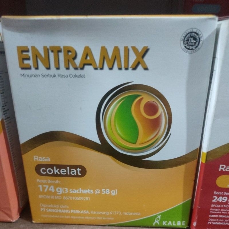 

entramix cokelat 174gr