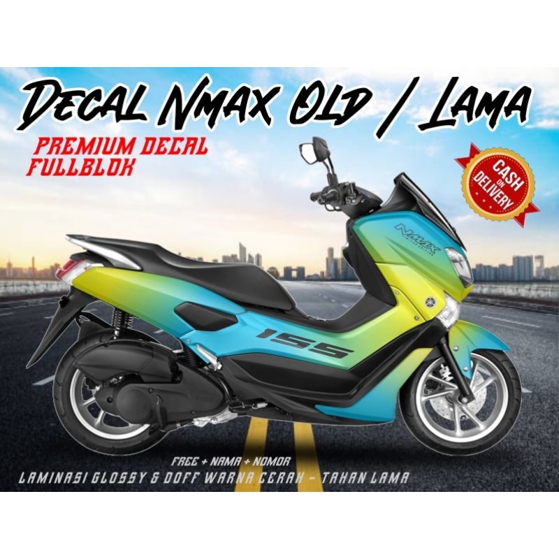 stiker decal motor yamaha NMAX old/lama full body