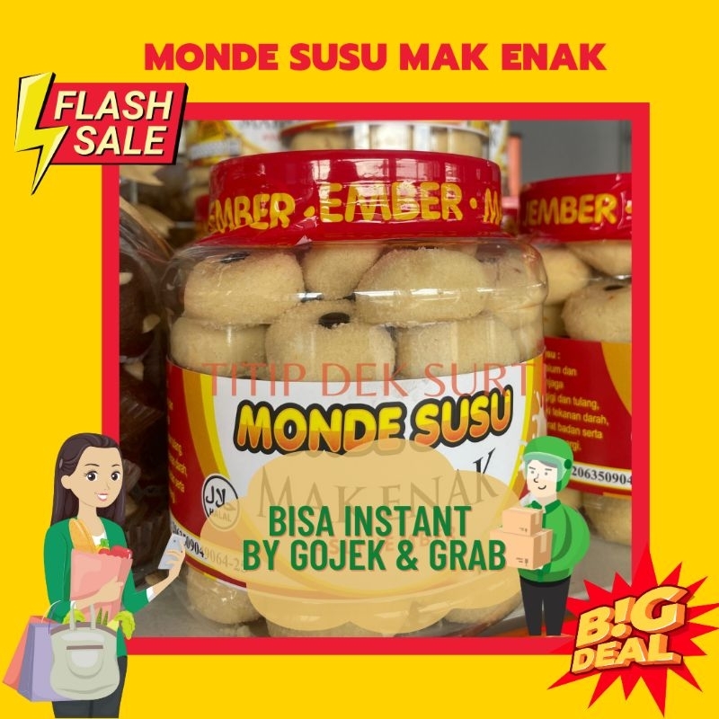 

(BEST SELLER) Monde Susu Mak Enak asli Jember 500gr