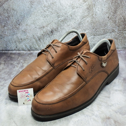 Sepatu Formal - Satchi Brown Smooth Leather Size 41 - Second